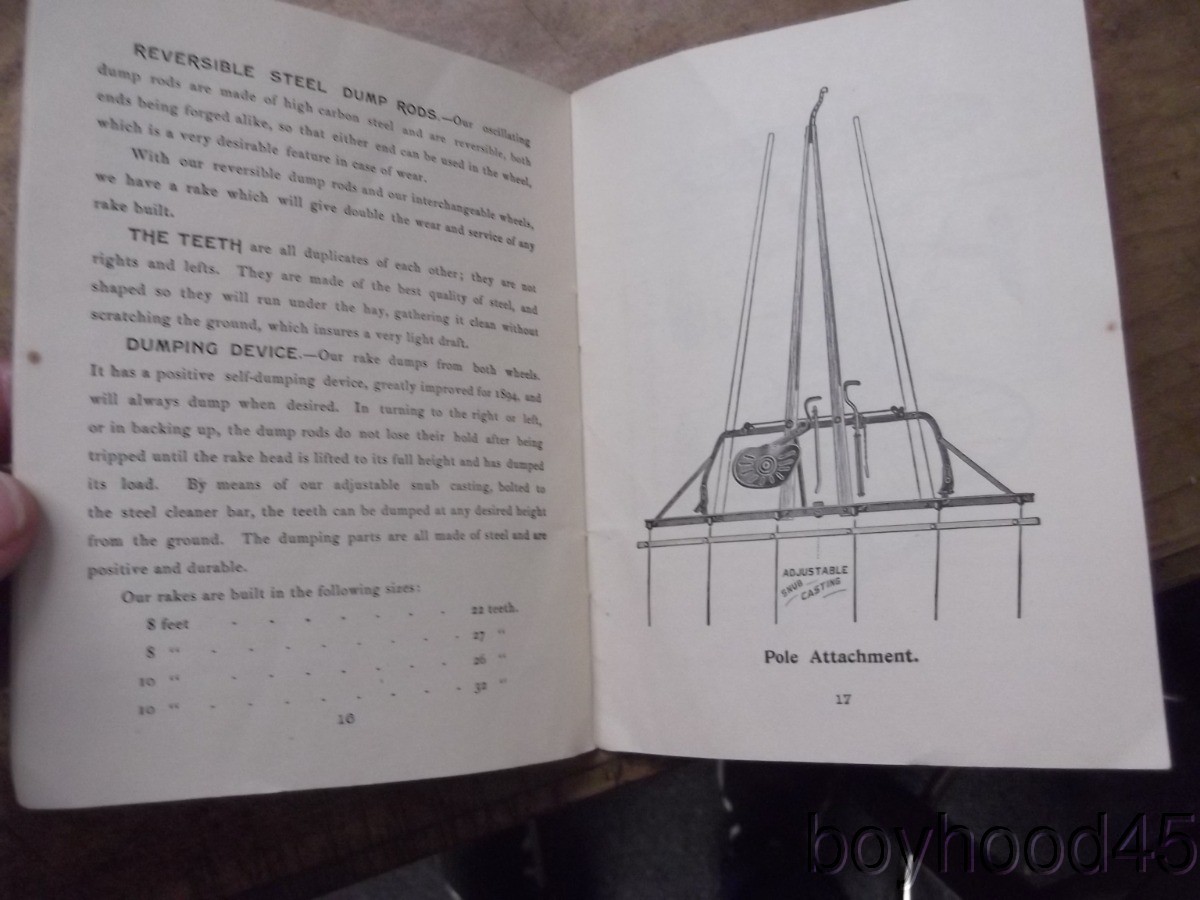 D.M. Osborne & Co., Auburn, NY–FARM IMPLEMENTS, RAKE & HARROW CATALOGUE-Ca 1890