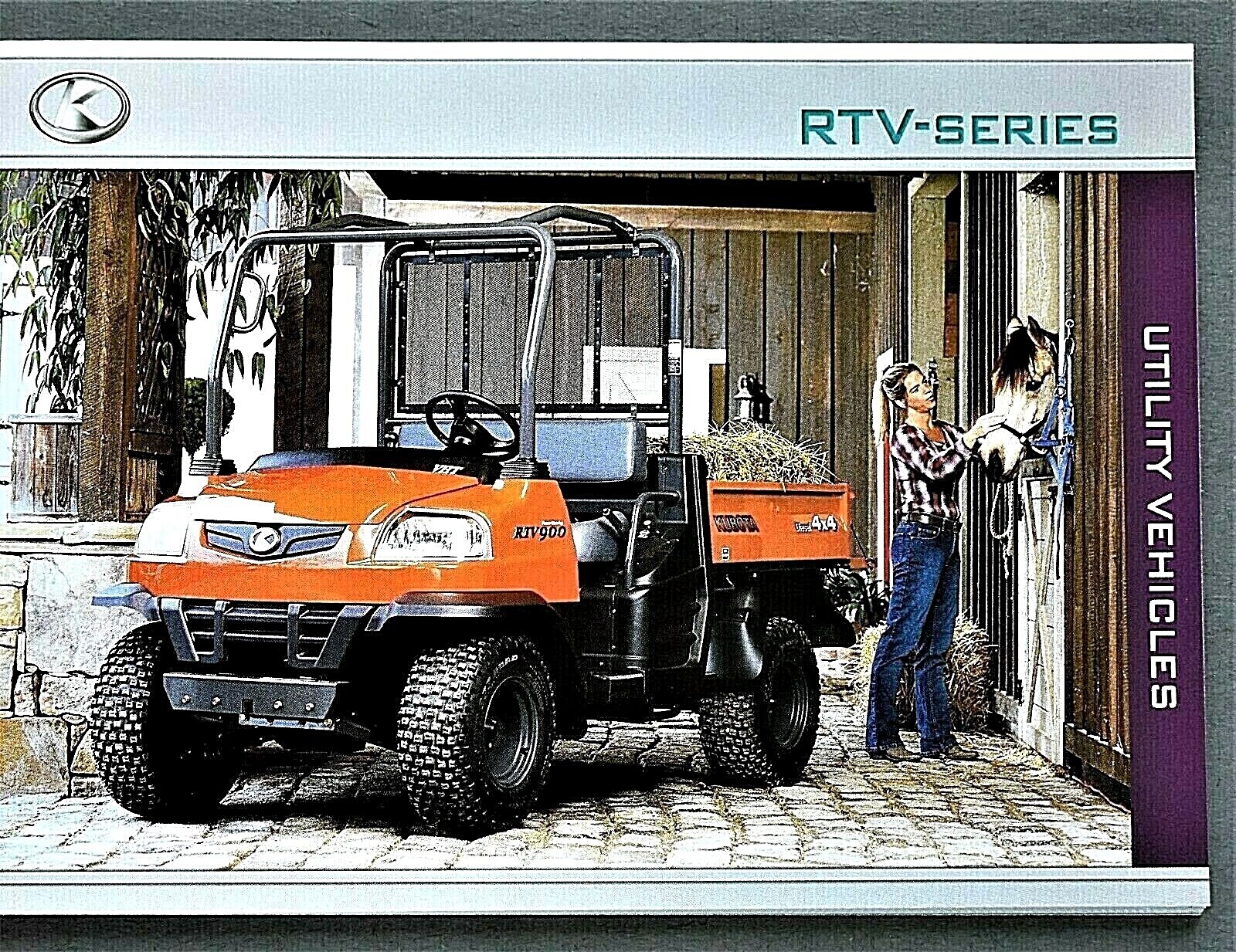 ORIGINAL 2004 KUBOTA AGRICULTURAL EQUIPMENT SALES CATALOG ~ 76 PAGES