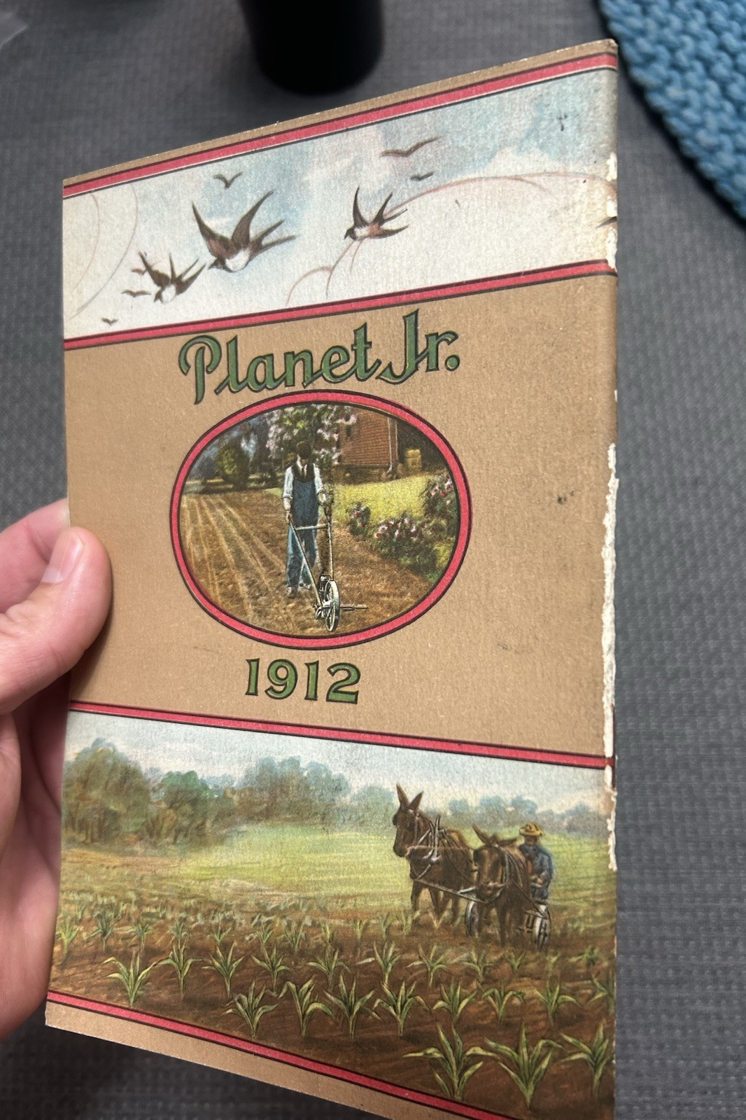 1912 Planet Jr Catalog- Original Old Stock From Turn Of Century Hardware Store