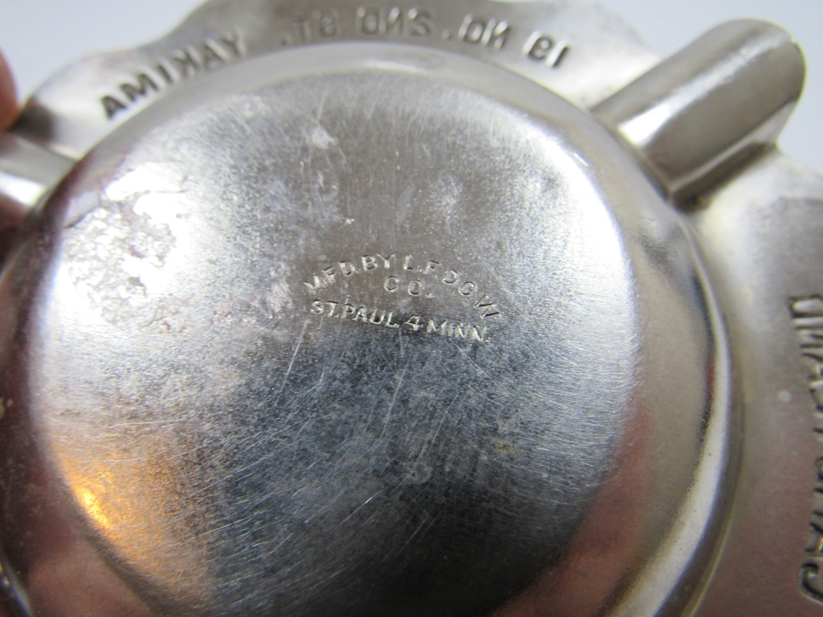 Rare Vintage Barts Candyland Ashtray 19 no 2nd St Yakima ( Stolen From ) #A4