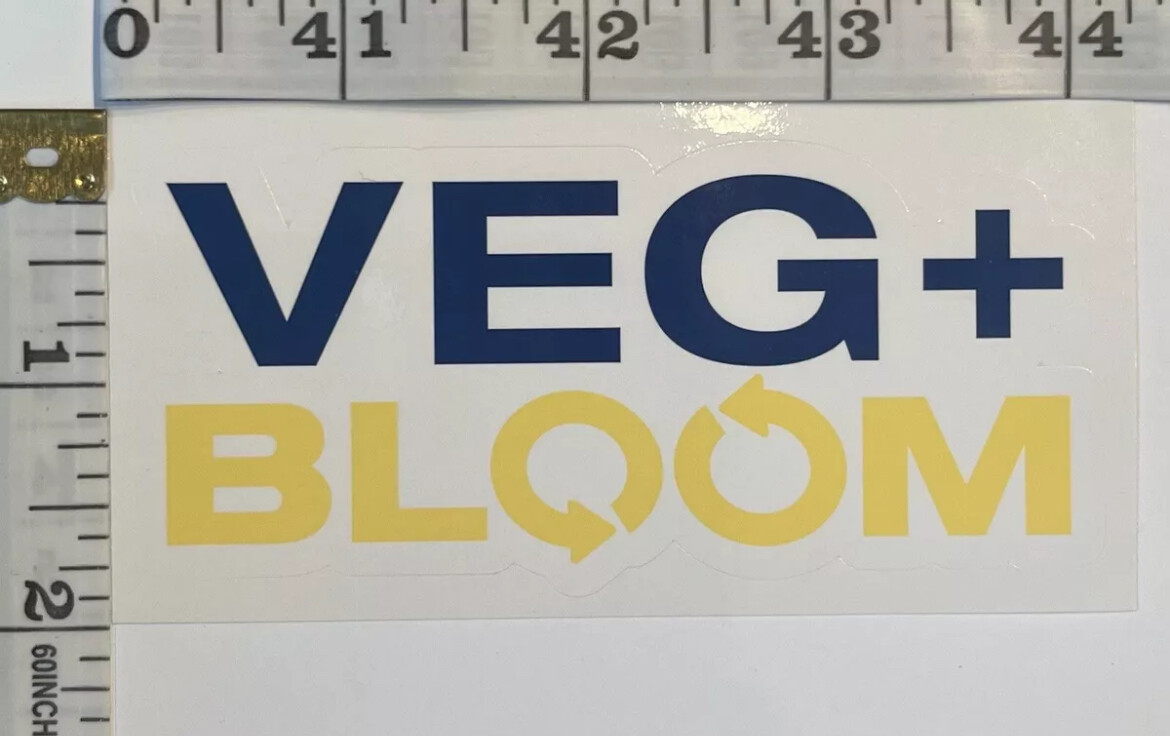 *VARIETY* GLOSSY VINYL STICKER – OREGON, USA CANNABIS CONCENTRATE ADVERTISEMENT