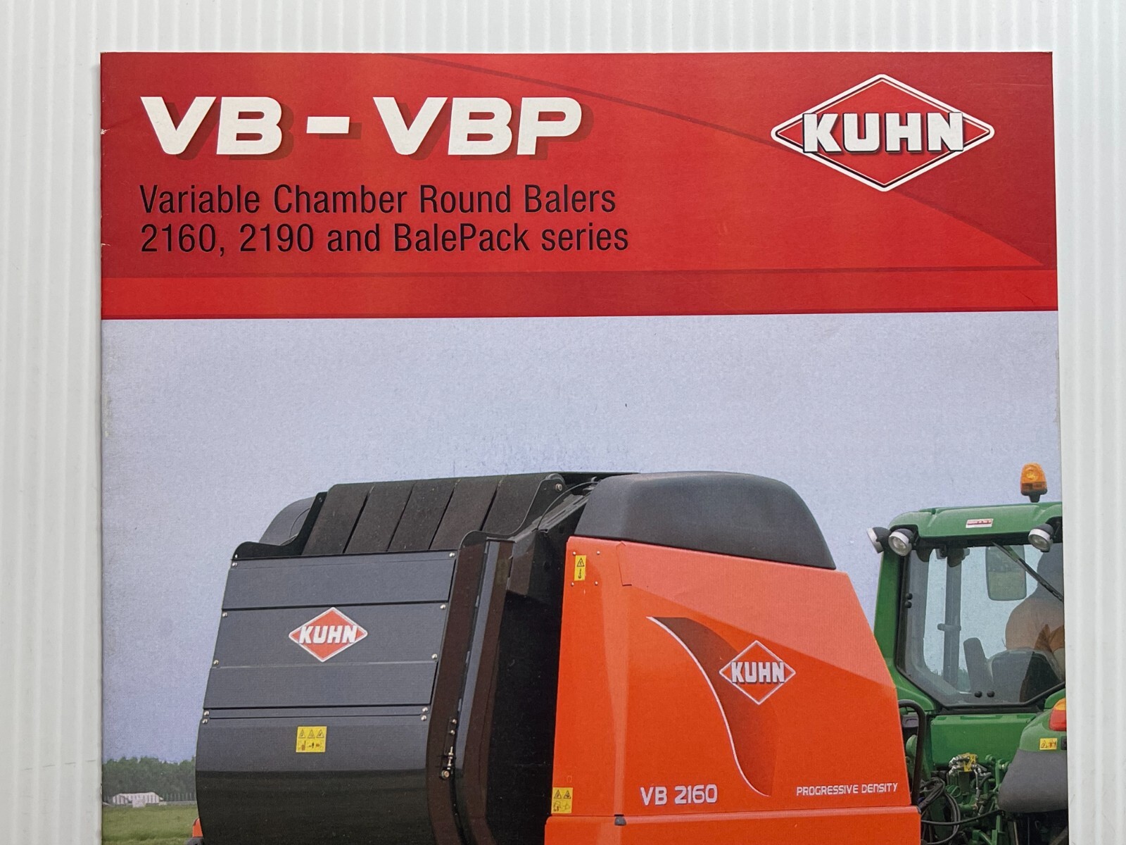 KUHN VB-VBP Round Balers (BalePack Series) – Sales Brochure *Original 2009*