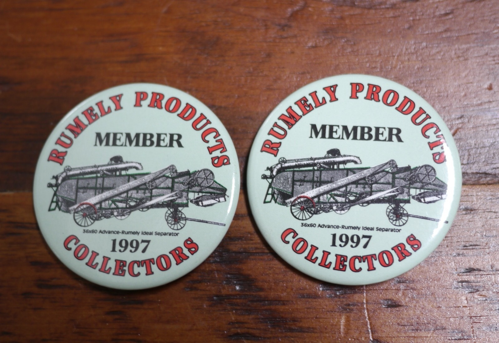Vtg Virginia Tractor Engine Club Collector Pins Metal Plaques Membership Card