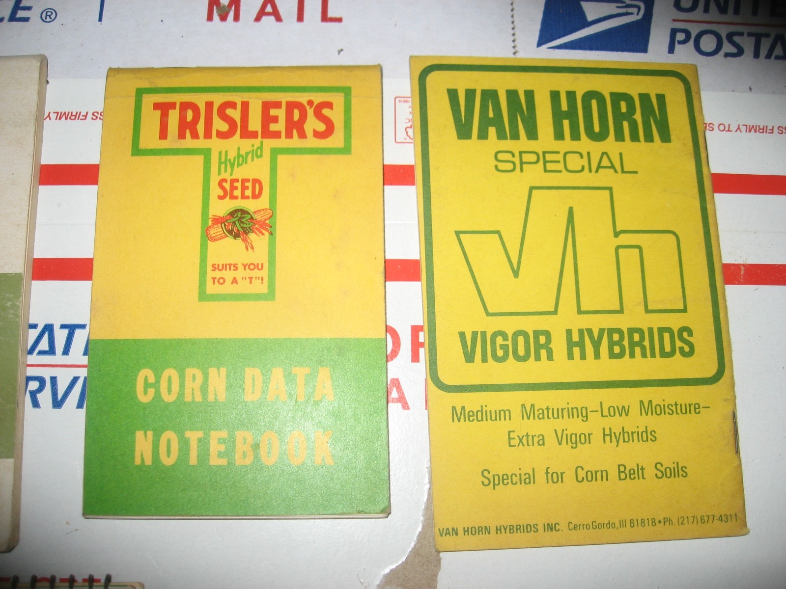 OLD FARM MEMO BOOKS FROM 1960&rsquo;s {5} ASGROW, TRISLER&rsquo;S, AND VAN HORN