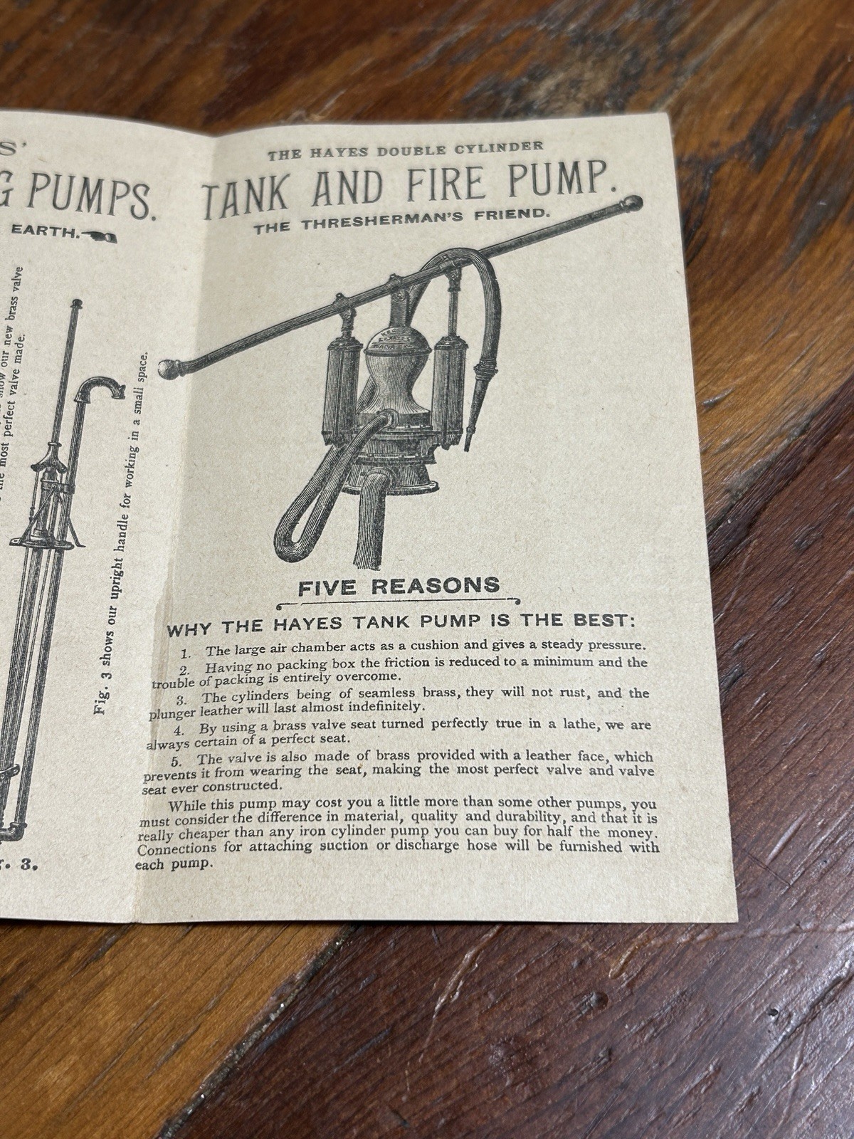 Kansas City Missouri E.K. Hayes Promotional Foldout Ad Pumps An Windmills