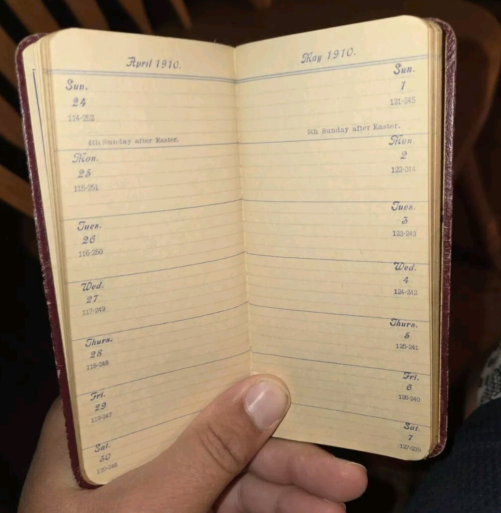 1910 / 1911 farmers ledger American Livestock Insurance Company Indianapolis In