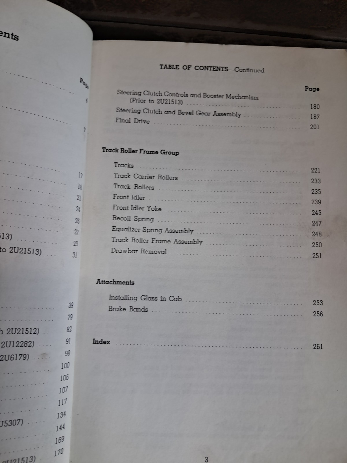 Caterpillar Servicemen&rsquo;s Reference Book D8 1H 8R 13A Tractor Repair Manual Q30
