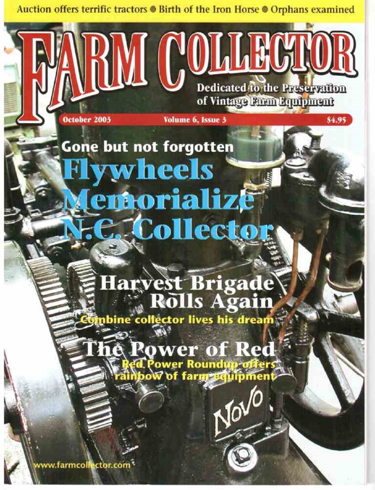 Samson Tractors, Massey Harris No 21A Combine, Novo engine
