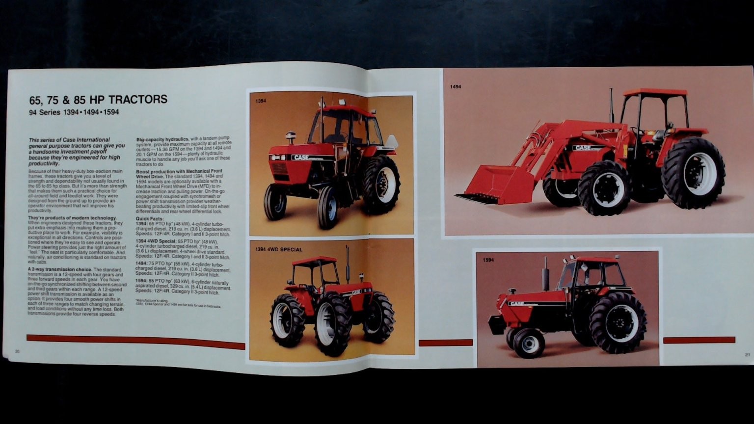 Case IH 1985 Farm Equipment Buyer&rsquo;s Guide Vintage Agriculture Brochure