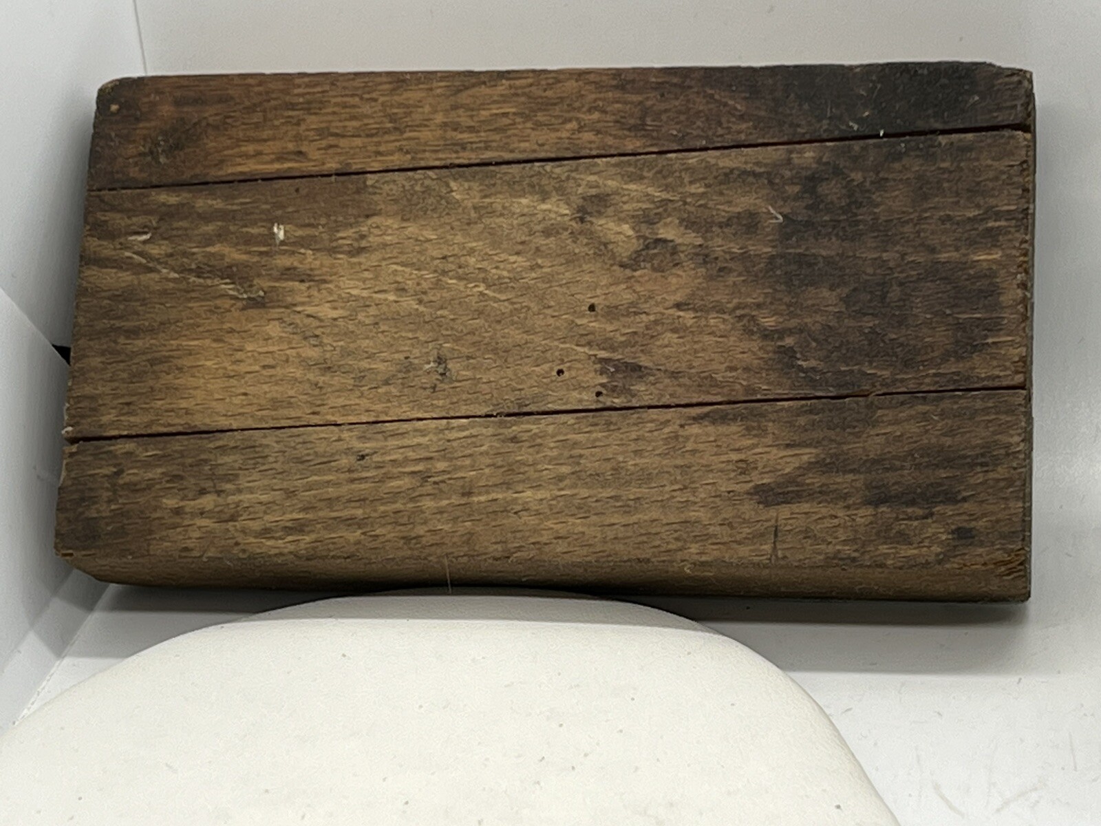 Antique Bateman Iron Age Print Block All Steel Walking Cultivator