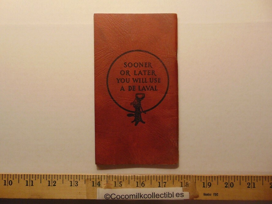 Vintage 1941 DE LAVAL Price Book Special Edition For Authorized Laval Dealers 