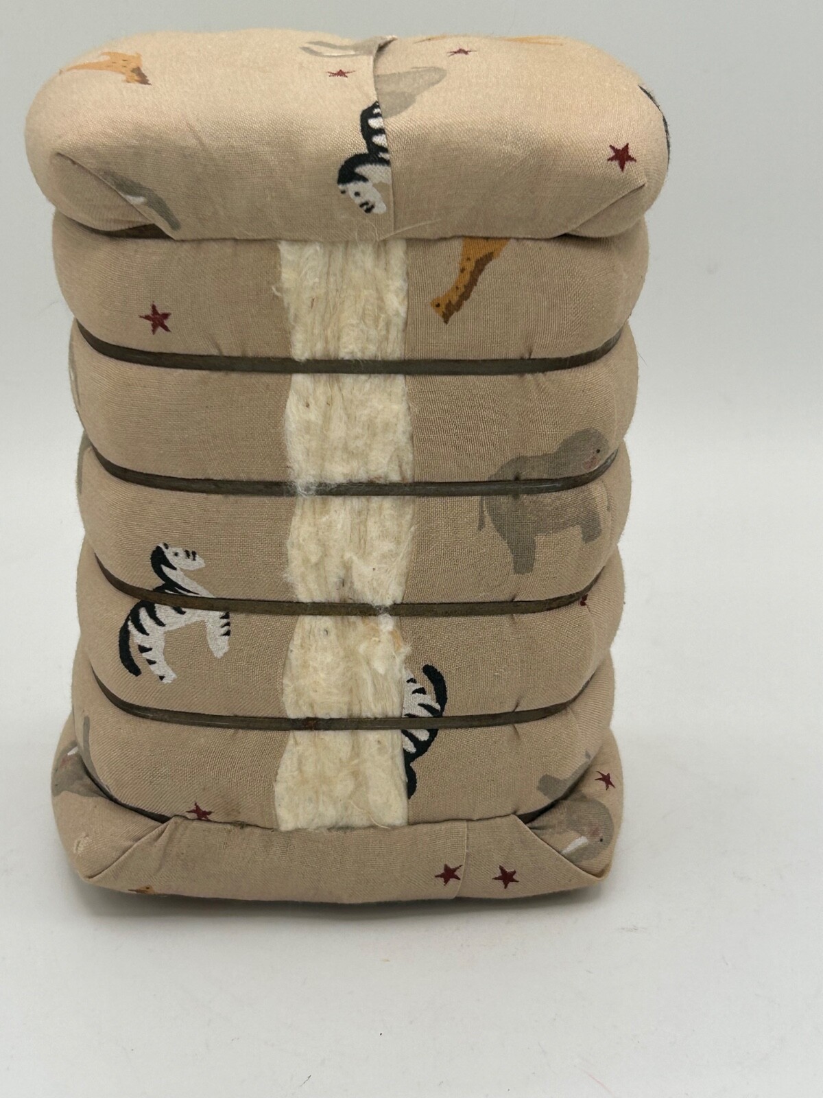 vintage mini cotton bale gilkey farms
