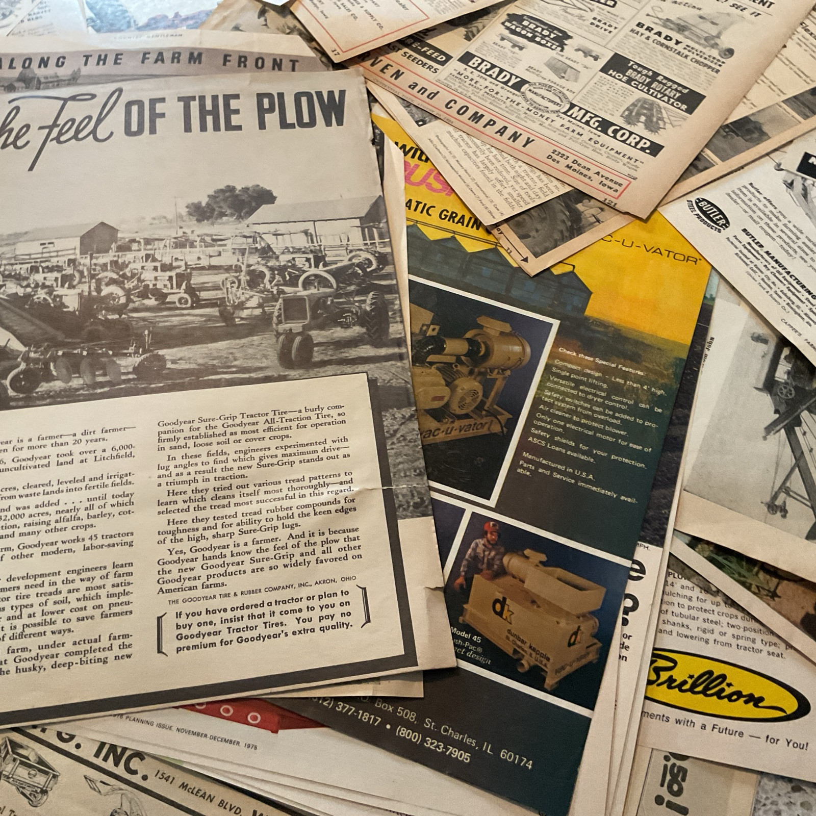 150+ Farming Agricultural Farm Related Print Ads 1920-70’s Vintage
