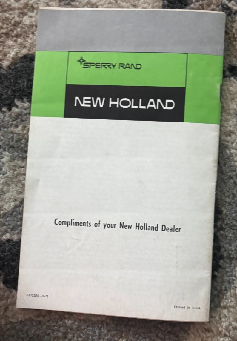 New Holland GrainPower For Profit In the 70&rsquo;s Brochure DCPA26