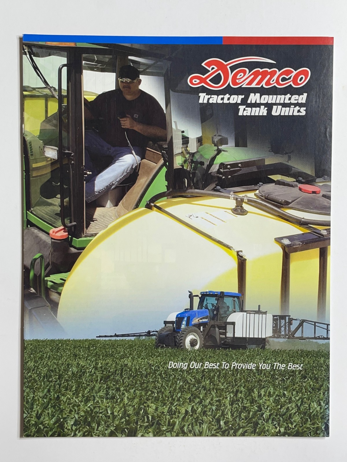 Demco Tractor Mounted Tank Units – Sales Brochure *Showroom Dealer Item*