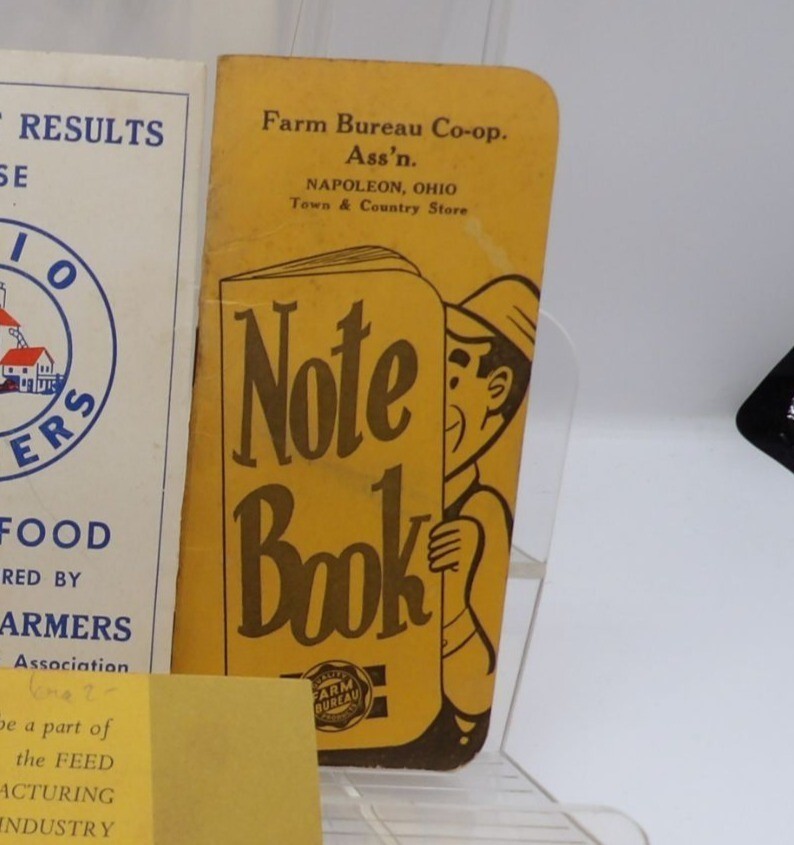 Vintage 1950&prime;-1970&rsquo;s Farm Ephemera Lot: MoorMans Booklets & Ohio Farmers Flyer