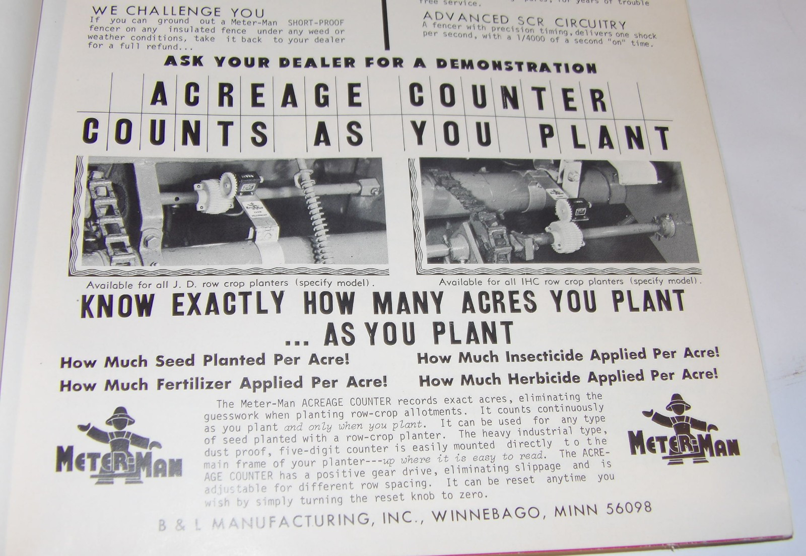VINTAGE 1968 FARM IMPLEMENT CATALOG~MOWERS/FERTILIZERS/SPRAYERS/TILLERS/SPREADER