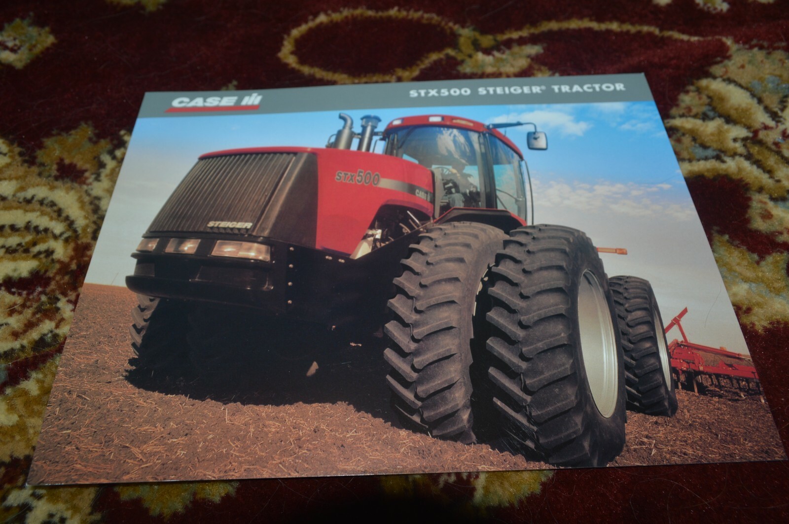 Case International STX500 Steiger Tractor Brochure FCCA