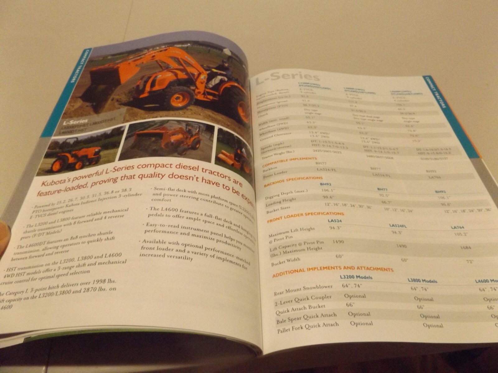 KUBOTA 2013 FULL LINE BROCHURE, LIT # FL2013 01/13