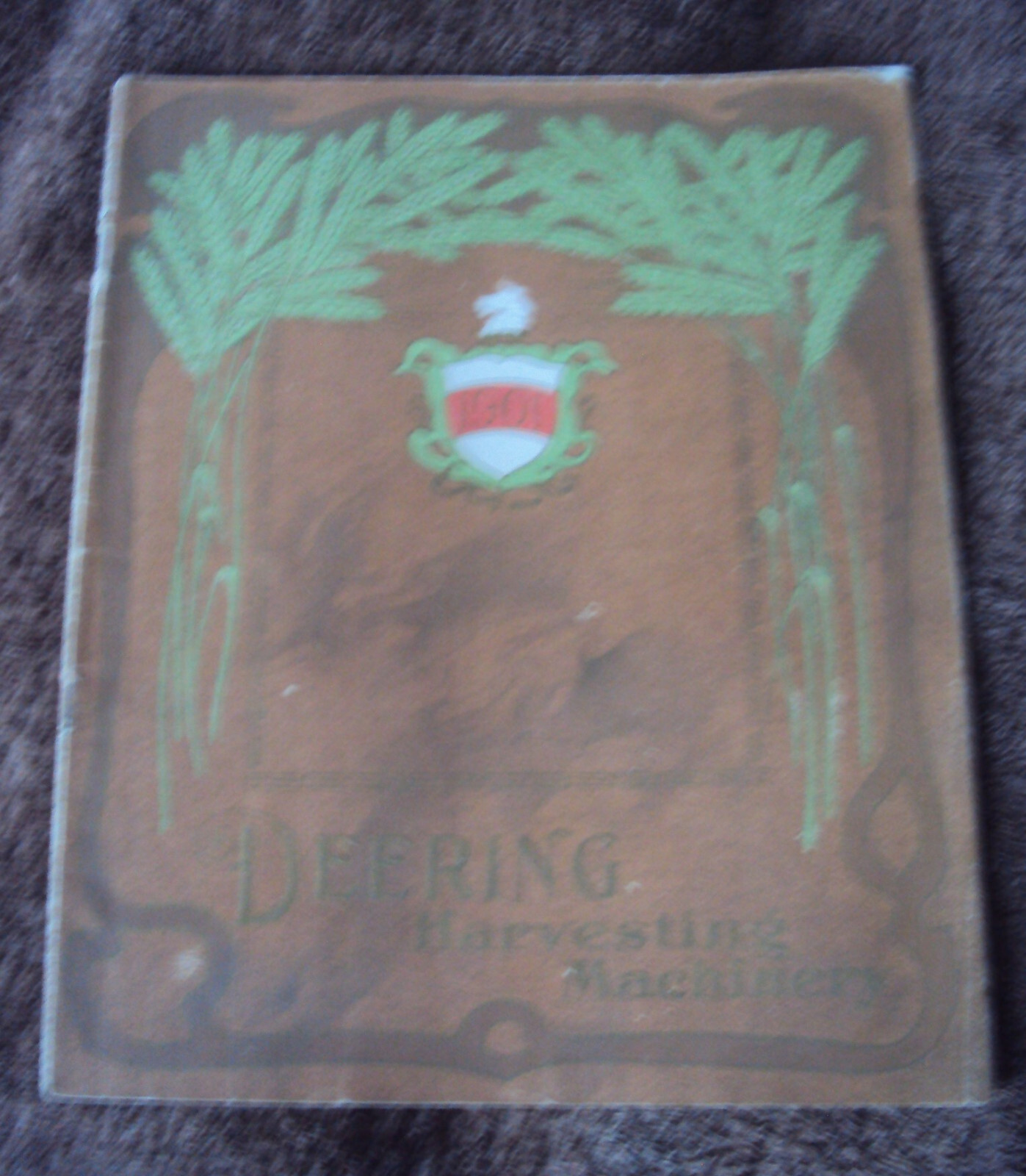 1901 Deering Harvesting Machinery Catalog 36 page SB
