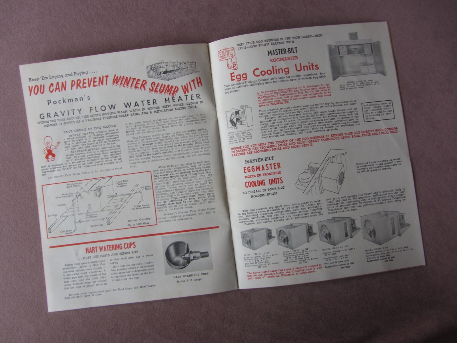 Vtg 1960 Pockman’s Famous Poultry Egg Laying Cages & Equipment Catalog Alabama