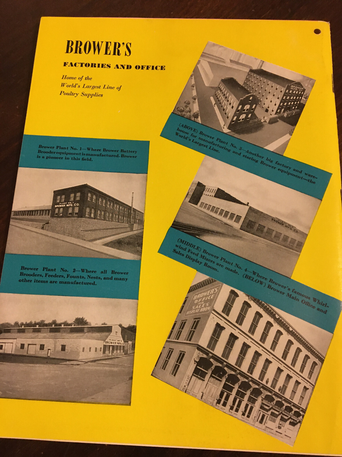 Brower Catalog 67, 1956, Poultry & Hog Supplies Book, Never used w envelope