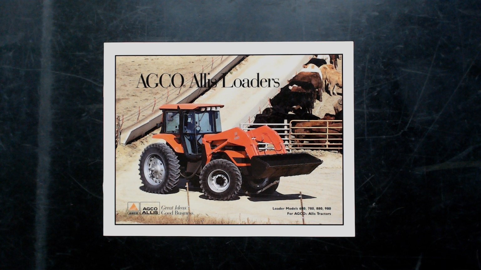 AGCO Allis Allig Loaders Vintage Agriculture Brochure Loader Models