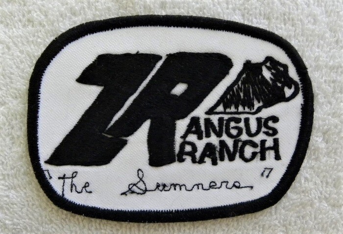 Vintage ZR Angus Cattle Ranch, « The Sumners », Cow-Bull, Beef Patch
