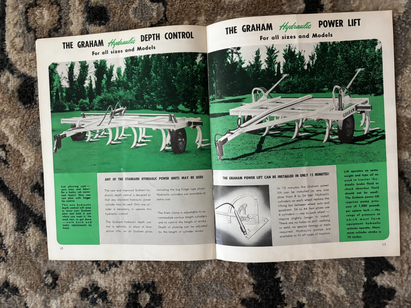 Graham Plow Buyers Guide For 1946 Brochure DCPA26