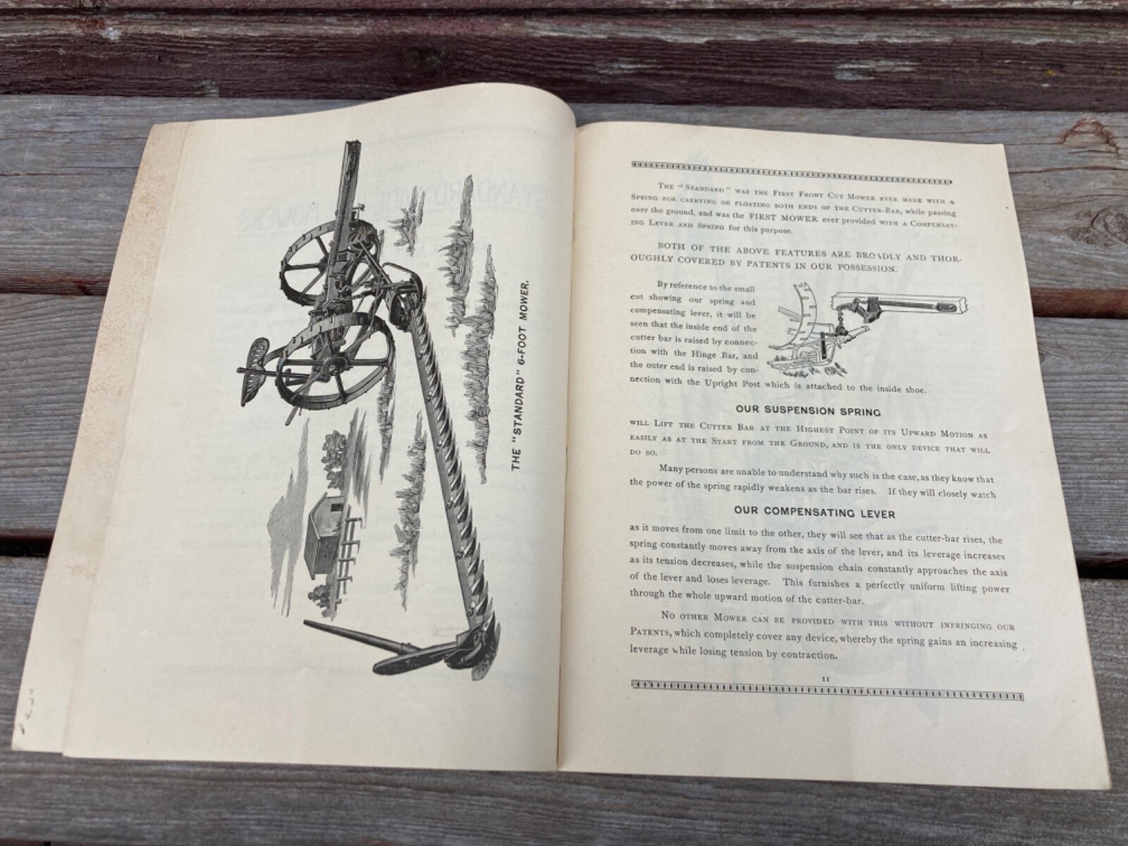 ANTIQUE 1890&rsquo;s EMERSON TALCOTT & CO ROCKFORD IL STANDARD MOWING MACHINES CATALOG