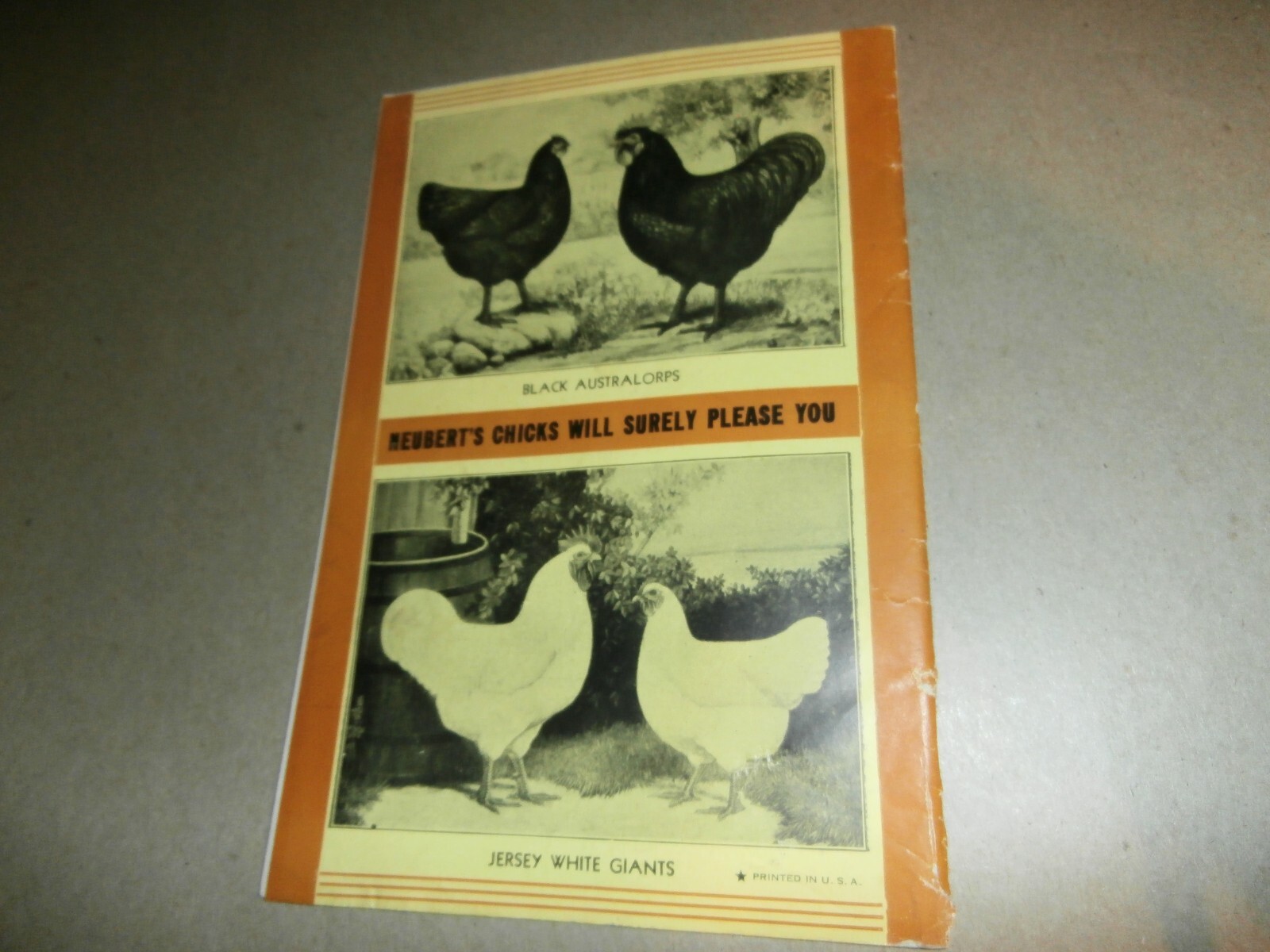 Vintage 1945 Neubert&rsquo;s Neubert Poultry + Supply Catalog Mankato MN