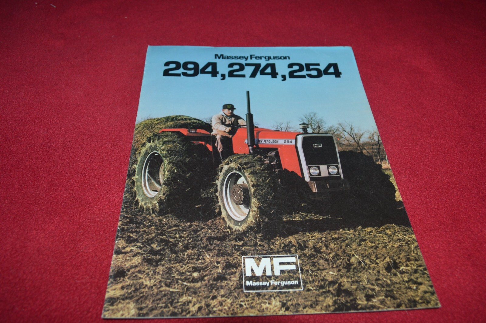 Massey Ferguson 294 274 254 Tractor Dealer&rsquo;s Brochure YABE18