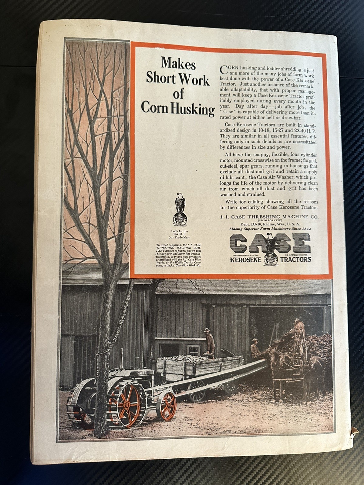 The American Thresherman & Farm Power MAGAZINE October 1920 MADISON, WIS. Vol 23