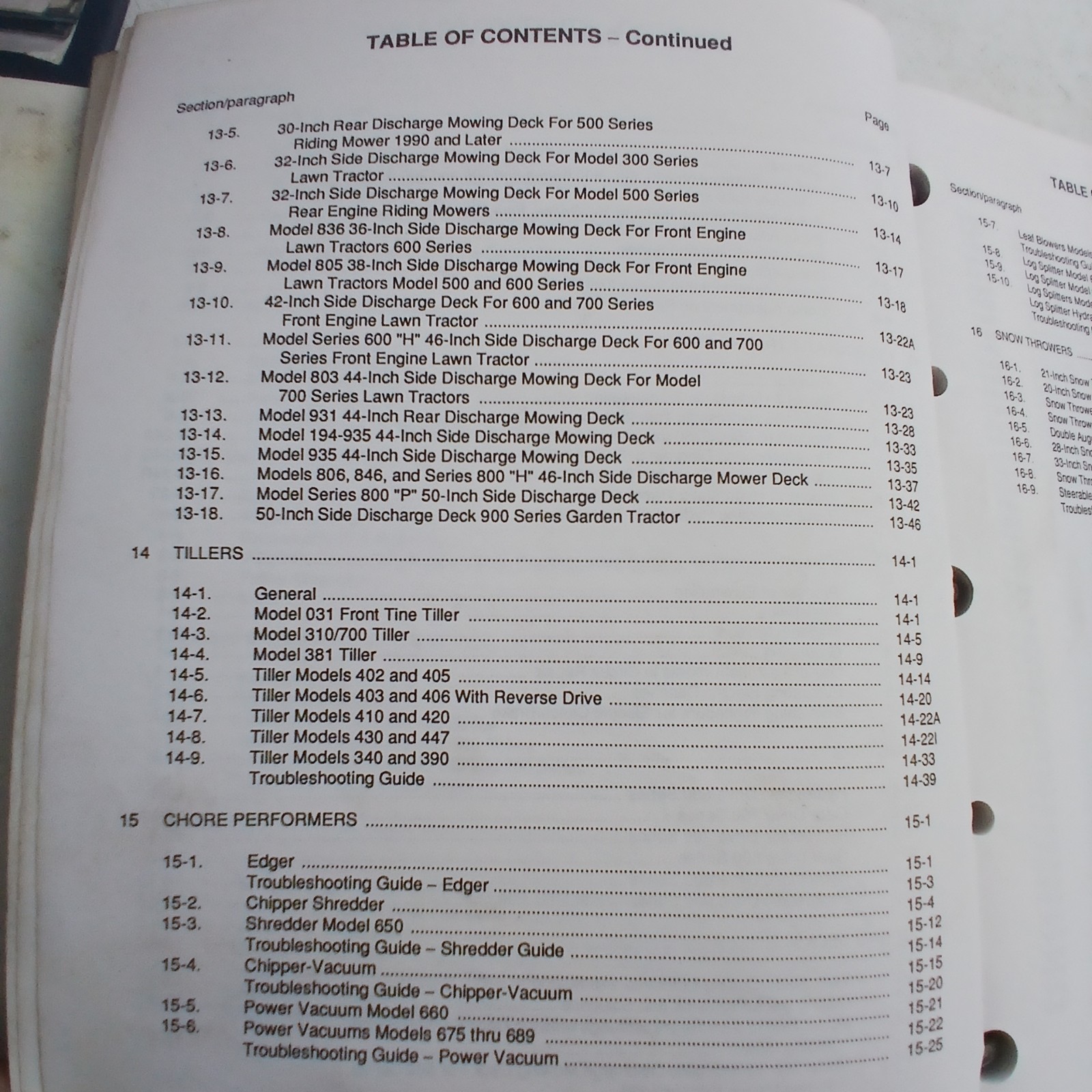 1994, 1995, 1997 White Outdoor Power Products Training Seminars Books Repair