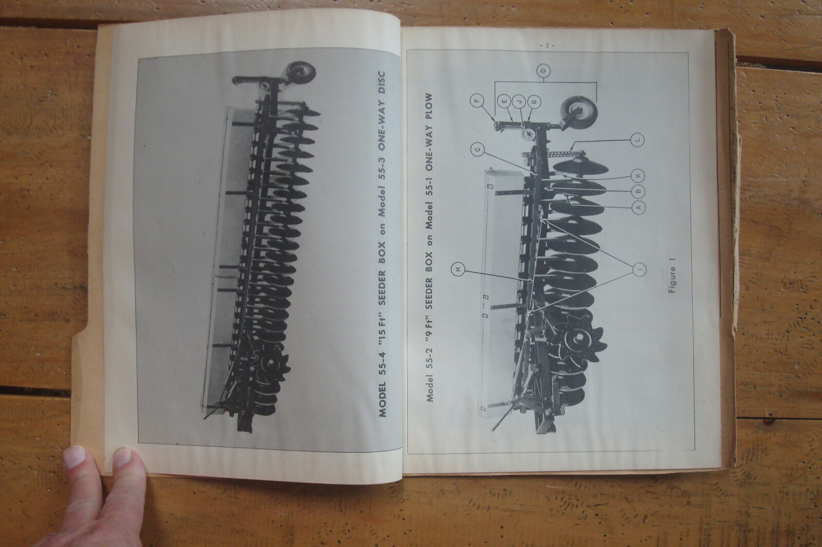 1951 Mid-West One-Way Equipment For Fordson Major Tractor Operating Instructions