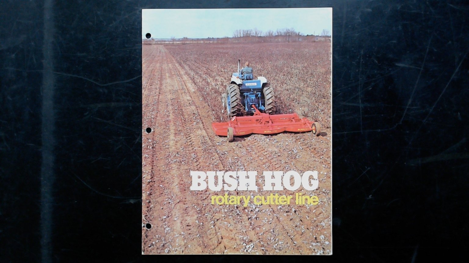 Bush Hog Rotary Cutter Line Vintage Agricultural Brochure Seima AL