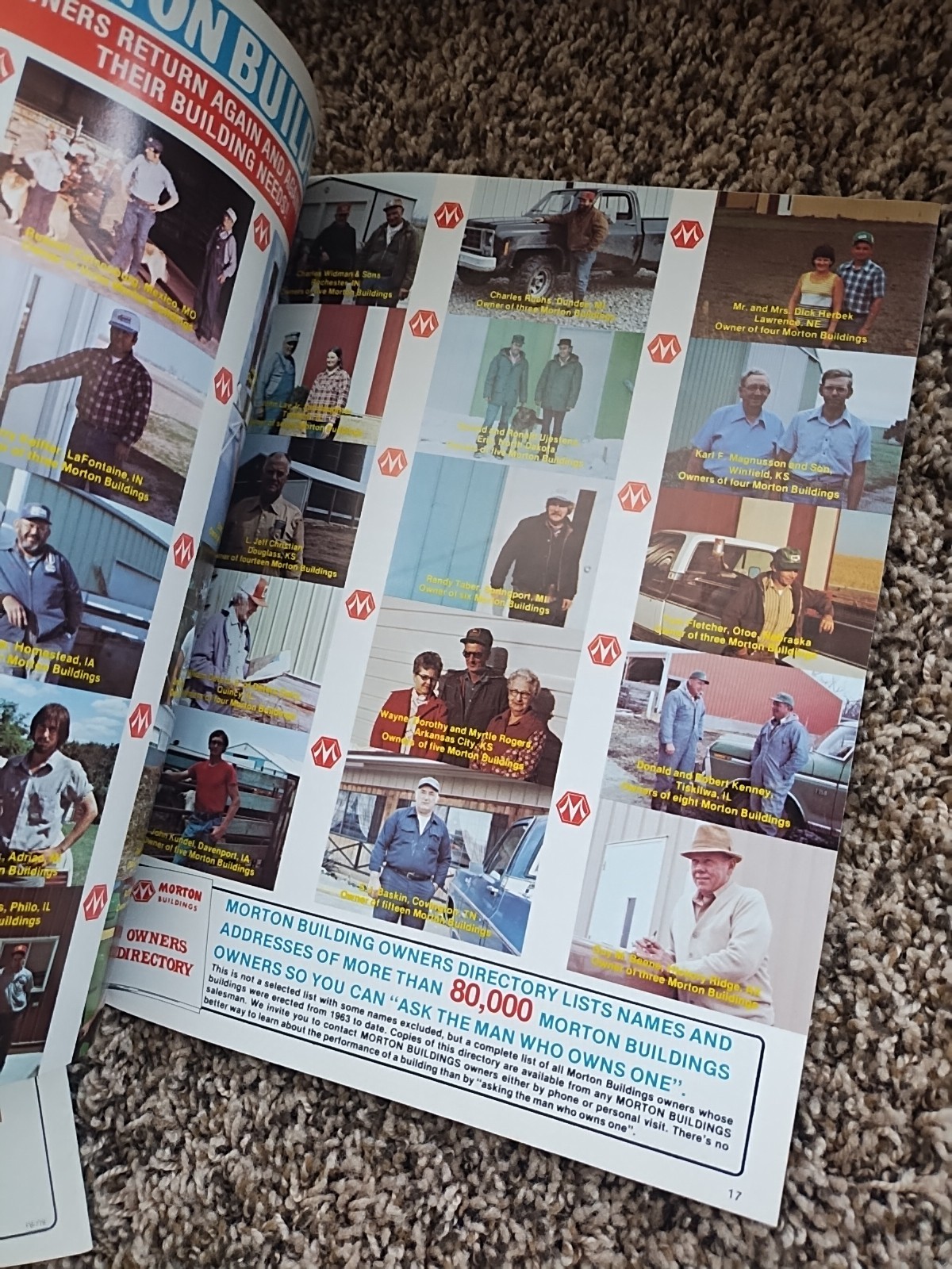 2 Morton Buildings Machine Farm Storage Facilities Sales Brochures 1978 1980