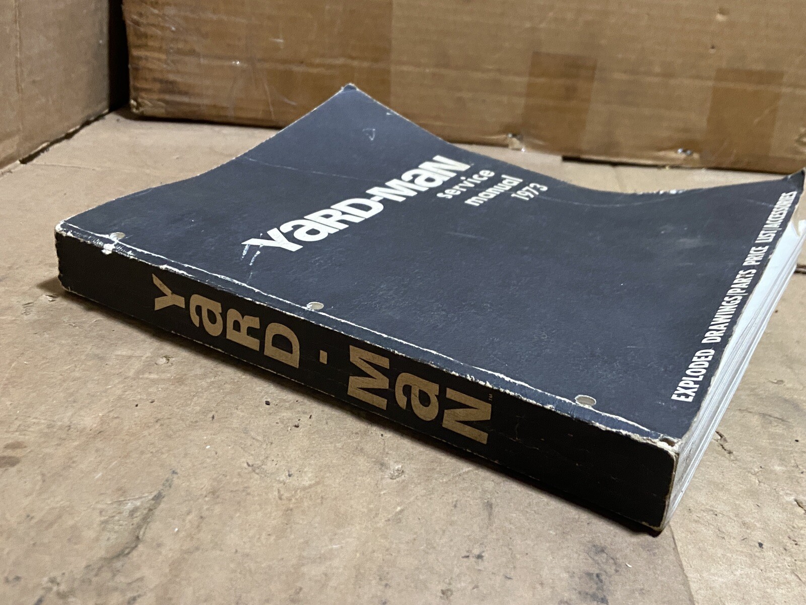1973 Yard-Man Service & Parts Manual w/ Illustrations – Push Mower, Tractor, Etc