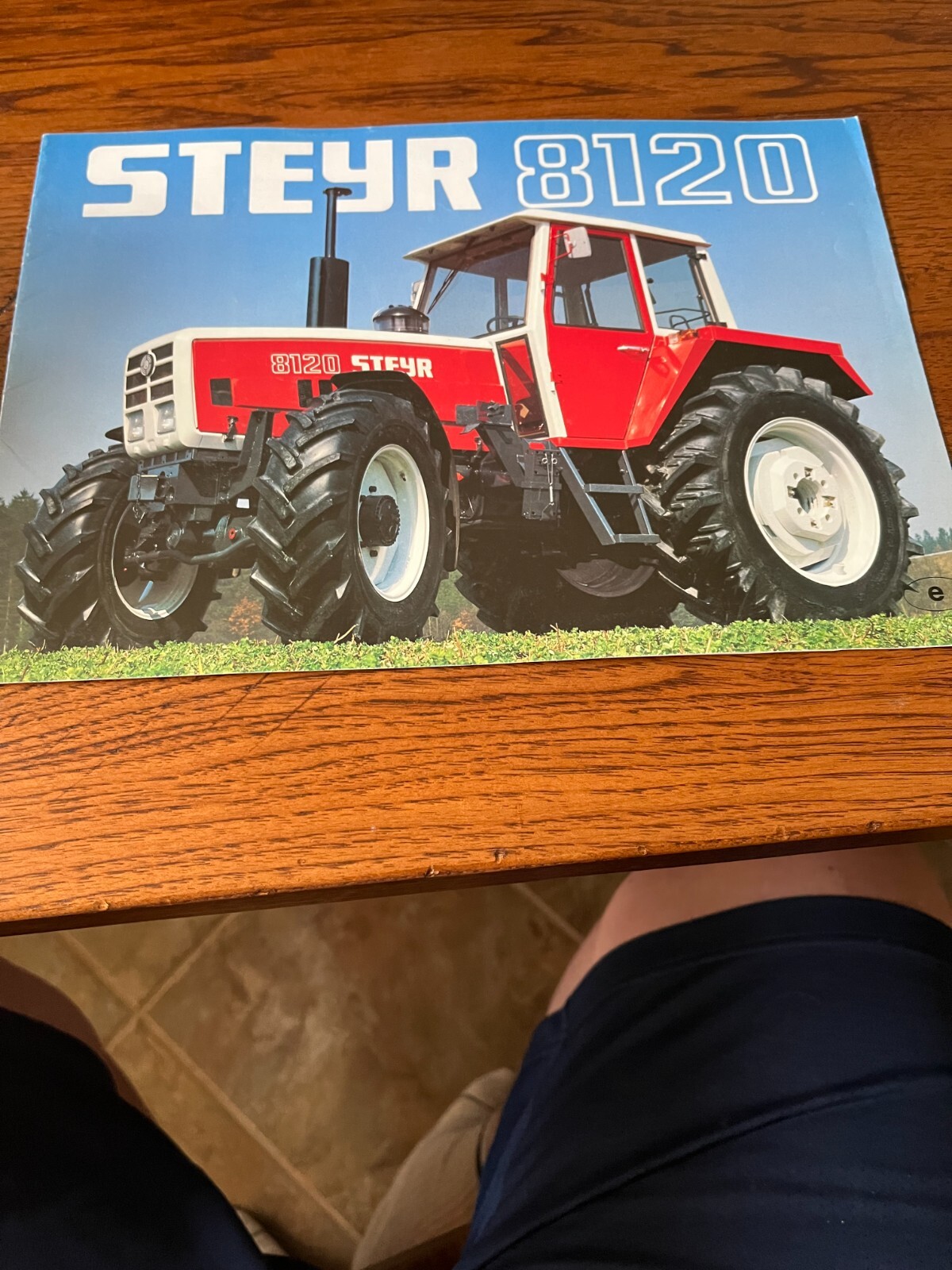 Steyr 8120 Tractor Brochure FCCA