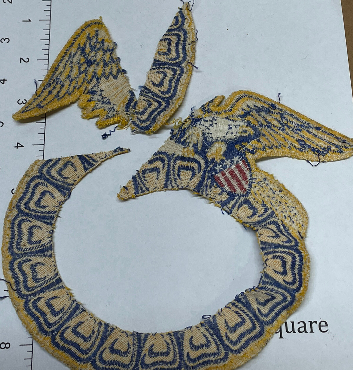 Vintage Future Farmers of America (FFA) Patch RARE Emblem Round Logo Eagle