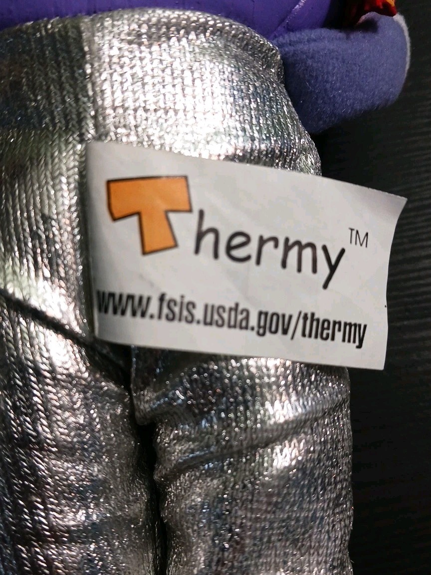 Thermy Thermometer Plush toy 10&Prime; tall U.S. Dept. of Agriculture RARE 2017
