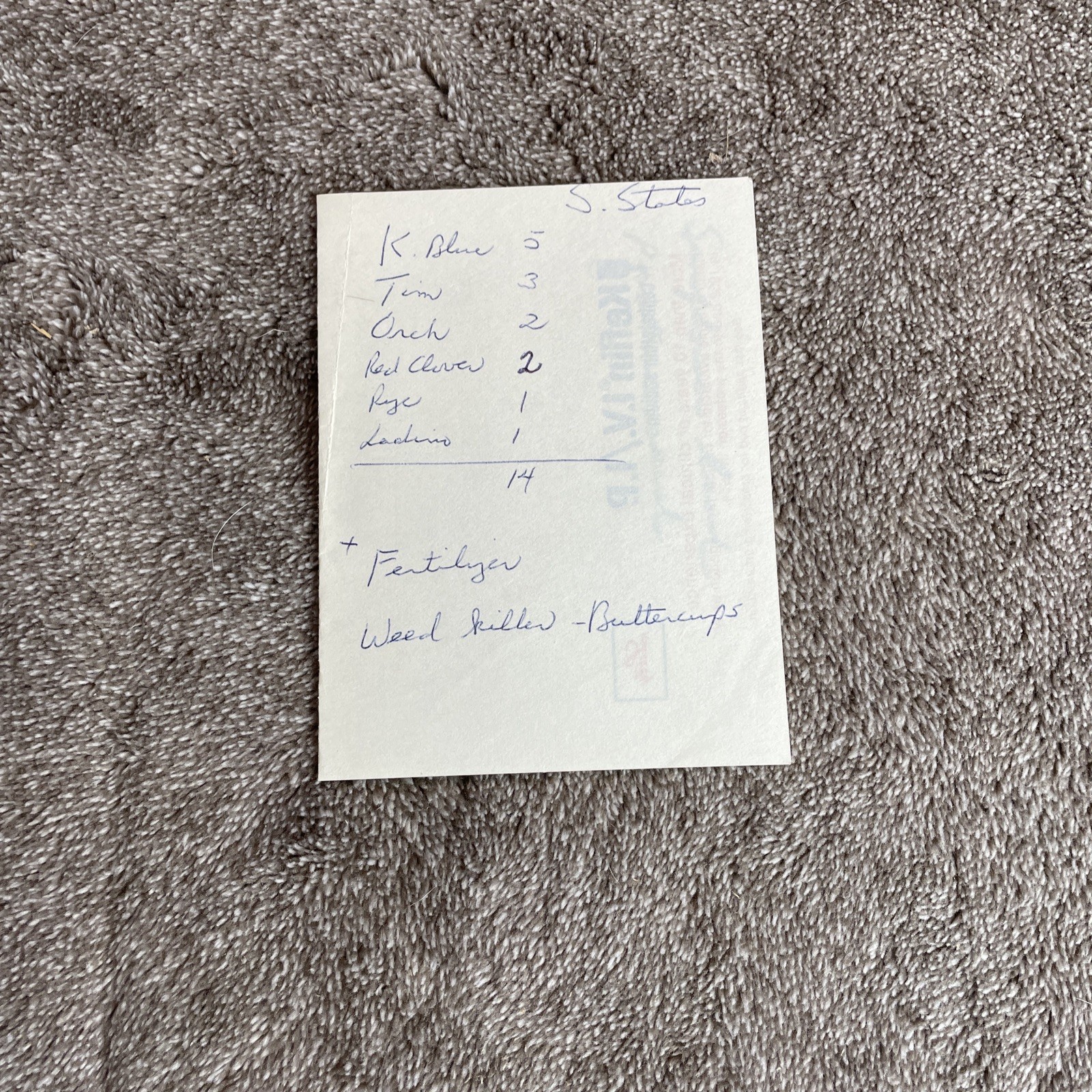 Hoffman Seed Book For 1977 Brochure with Receipt Inside- Landisville PA-Ephemera
