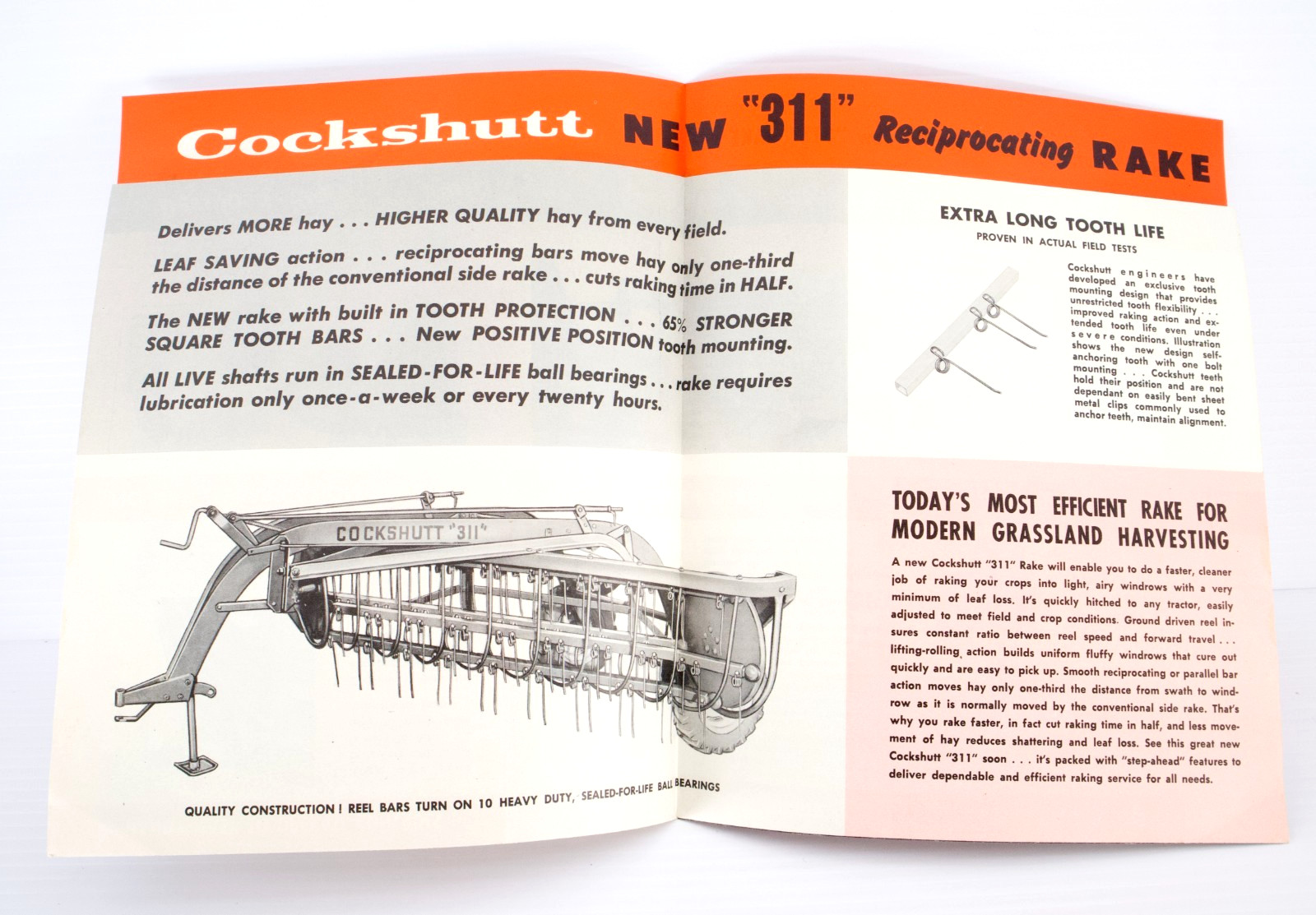 Vintage Cockshutt Tractor Sales Brochures Lot of 3