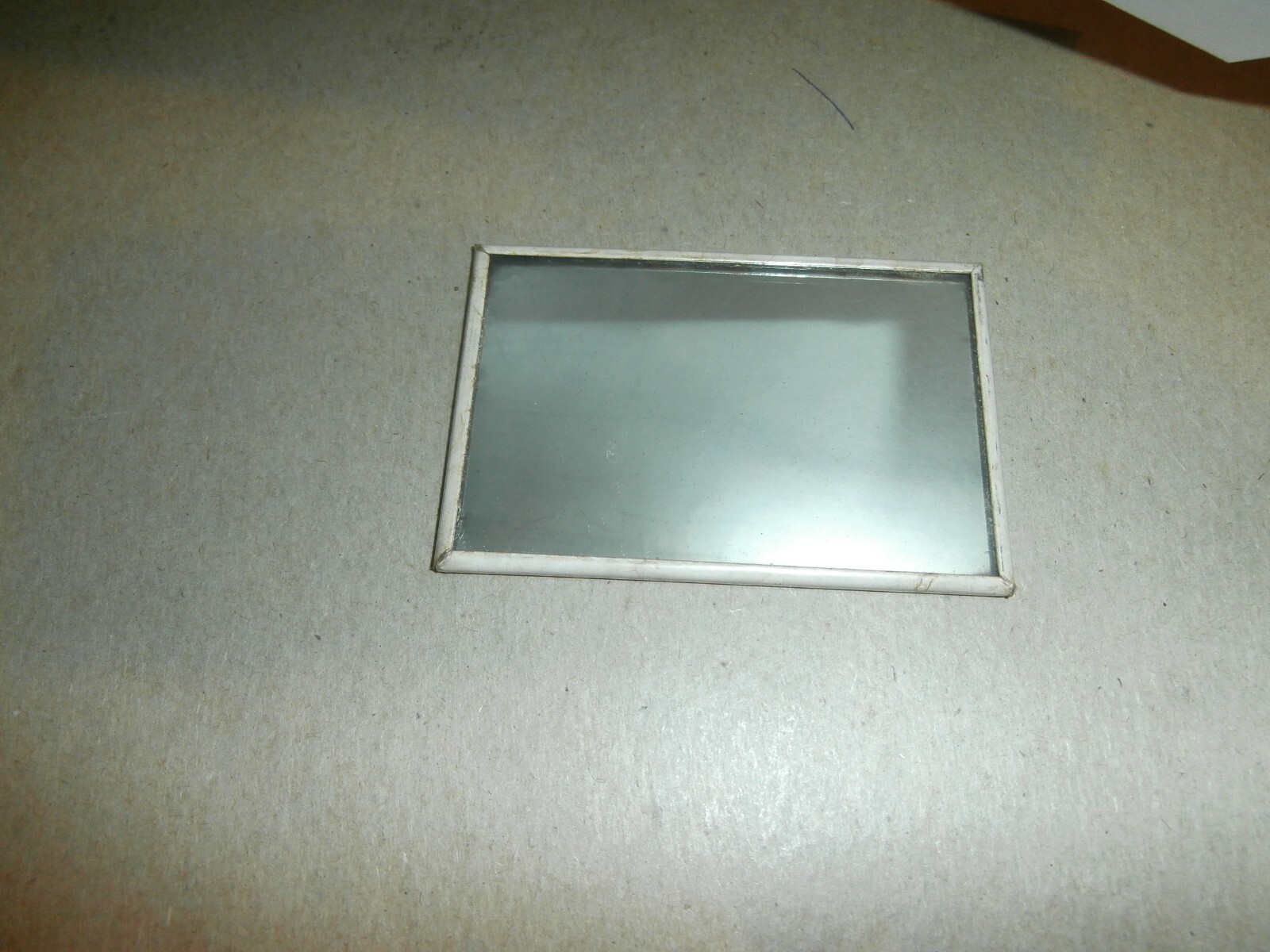 Vtg Massey Harris Tractor Sales Advertising Mirror C E Stambaugh Spring Grove PA