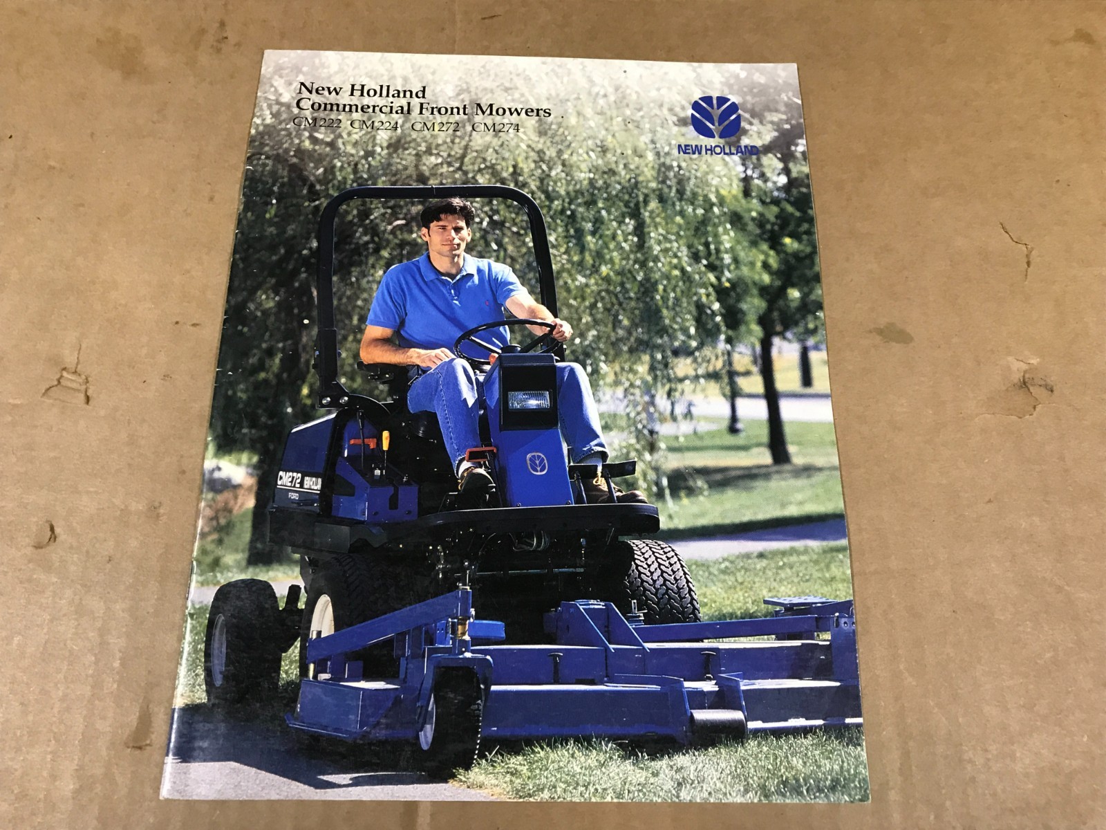 Vintage 1995 New Holland Commercial Front Mowers CM222/CM224/CM272