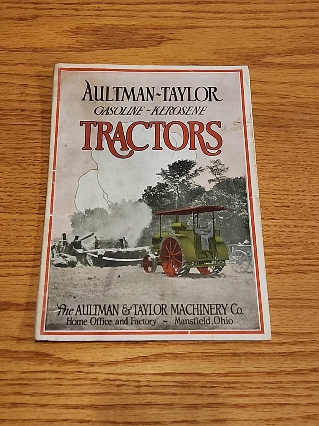Aultman Taylor Machinery Company Gasoline Kerosene Tractors Catalog