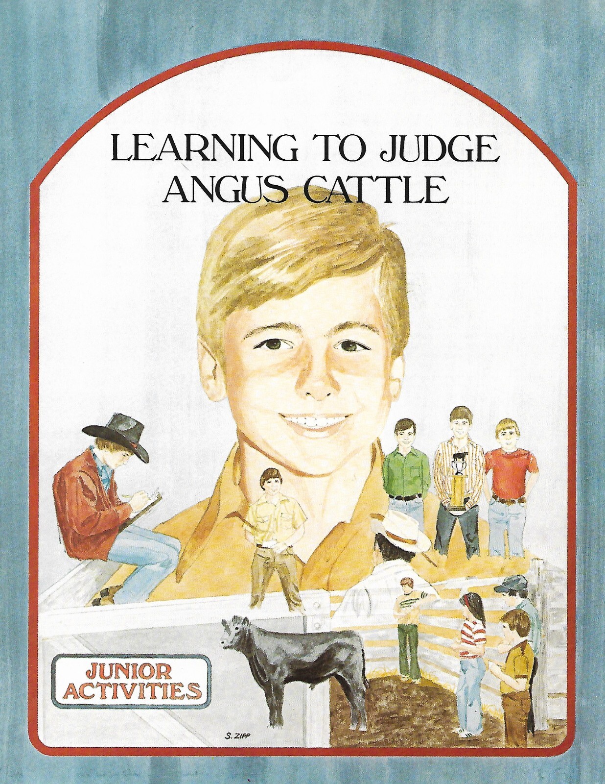 Farm Breed Brochure – Judging Angus Cattle – Steps Mechanics Examples (F8437)