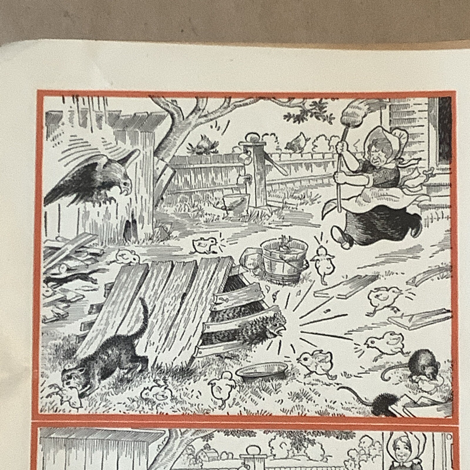 Antique Advertising Brochure Set Lawn Park Brood Coop Babie Feeder INV-P0945