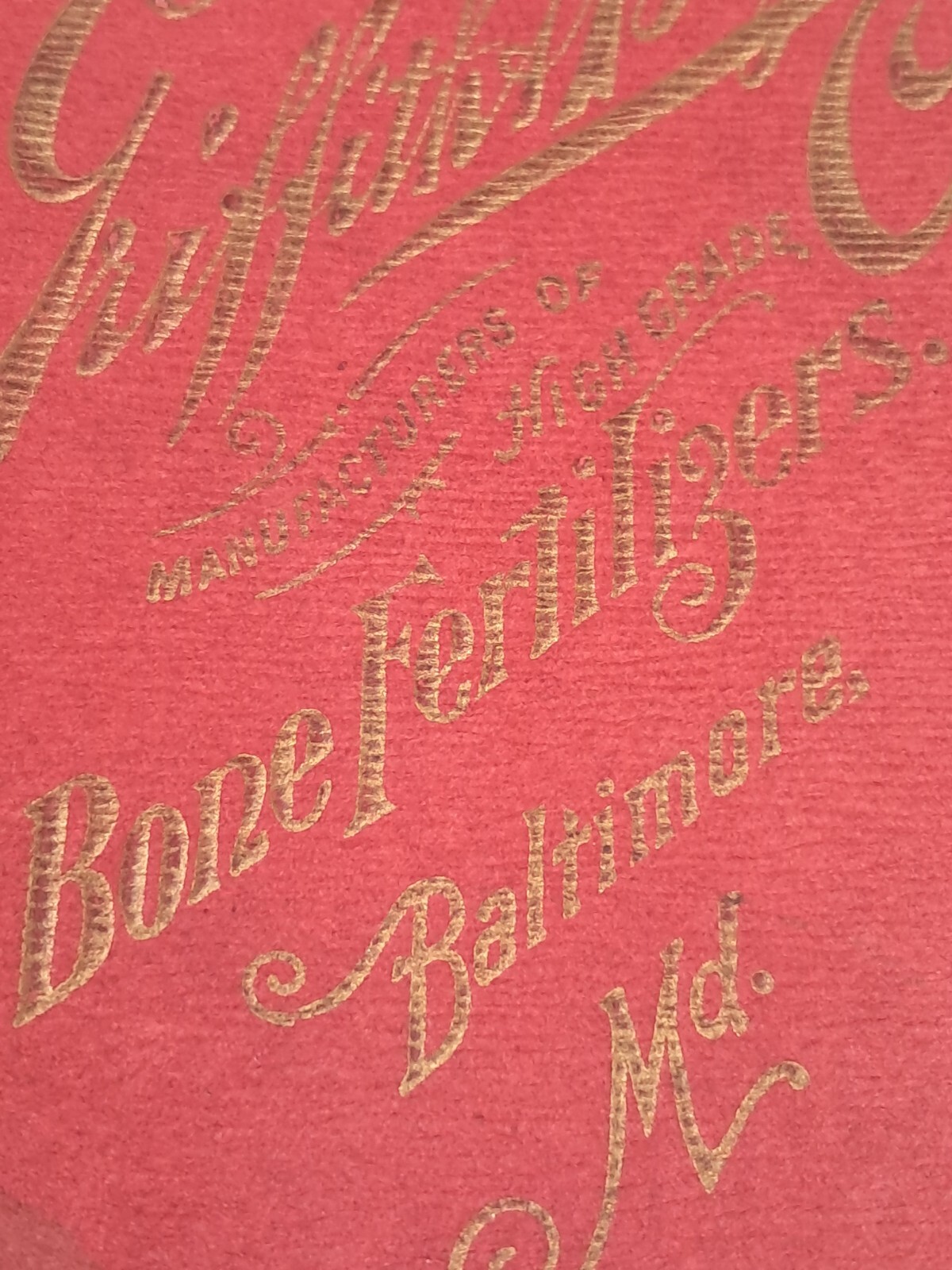 Vintage Griffith & Boyd Co. Agriculture Catalog and Ledger