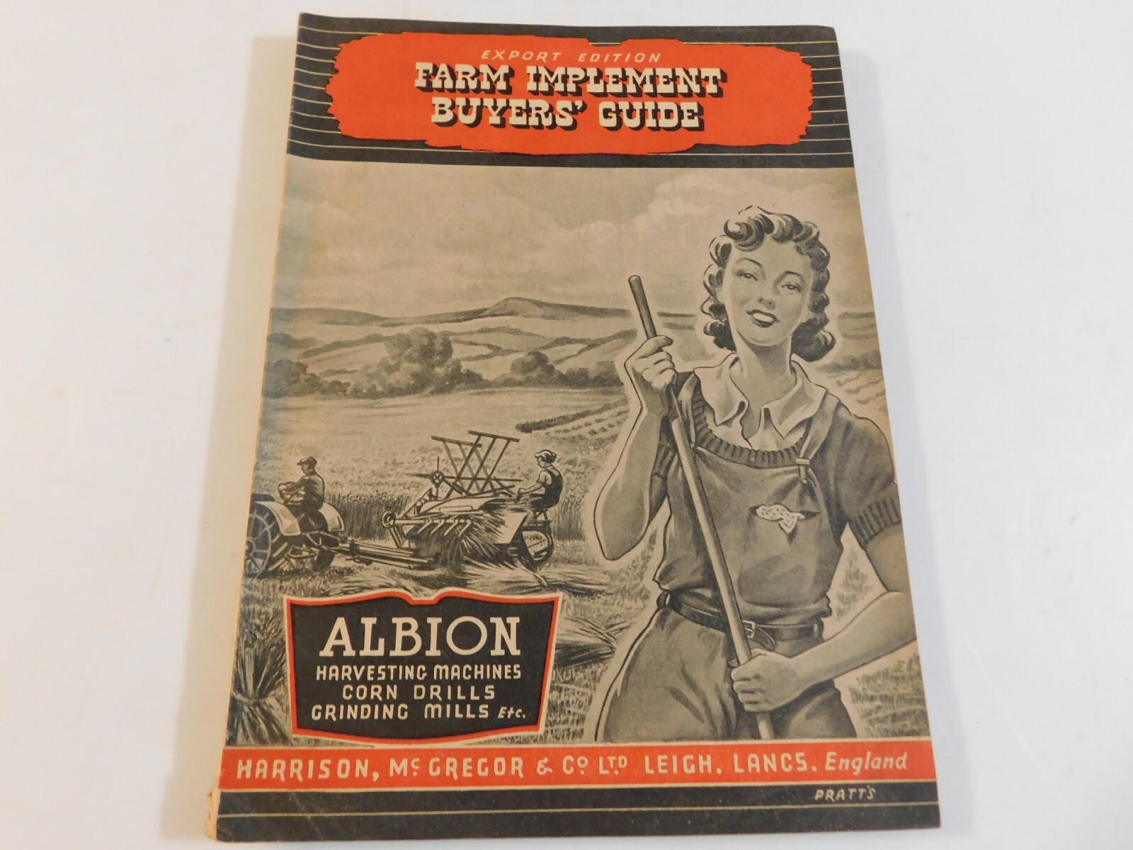 1946 FARM TRACTORS IMPLEMENT BUYER&rsquo;S GUIDE EXPORT EDITION ALBION MACHINES